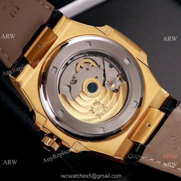 Best Copy Patek Philippe Nautilus 40mm Watches Gold and Black