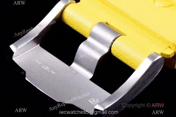 JF Factory V8 1:1 Best Audemars Piguet Divers Watch Yellow Dial 3120 Movement