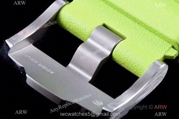 JF Factory V8 1:1 Best Audemars Piguet Divers Watch Green Rubber Strap