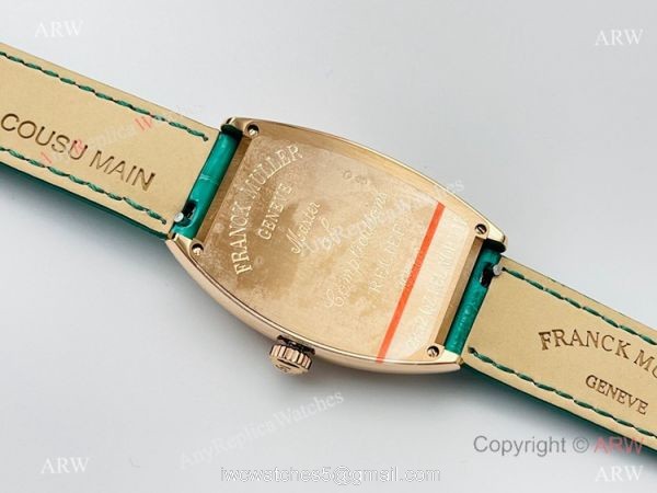 Swiss Grade 1 Franck Muller Cintree Curvex Lady Watches Diamond Bezel