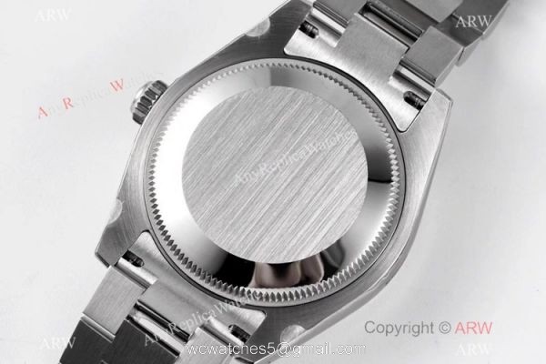 Swiss Clone Rolex Datejust President 31mm Stainless Steel White Dial