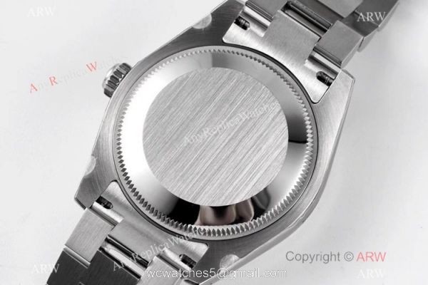 Swiss Clone Rolex Datejust Presidential 31mm Watch SS Blue Dial