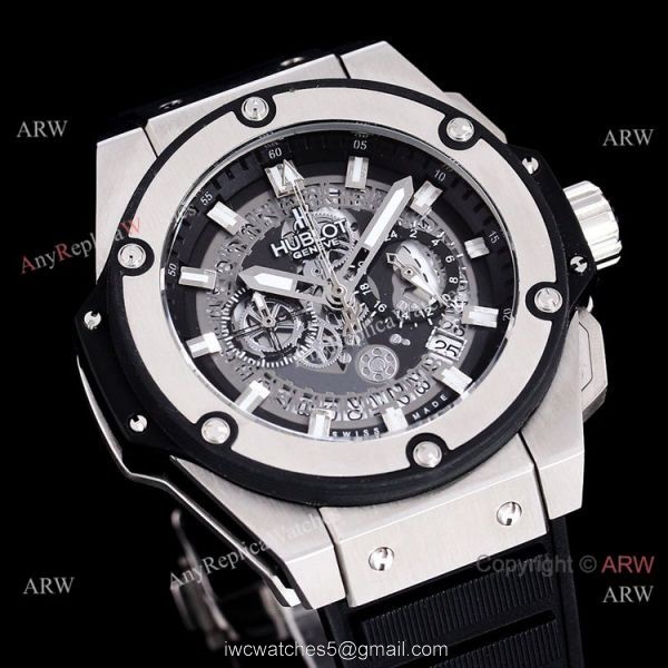 Best Copy Hublot Big Bang King Power VK Chronograph Watch Stainless Steel