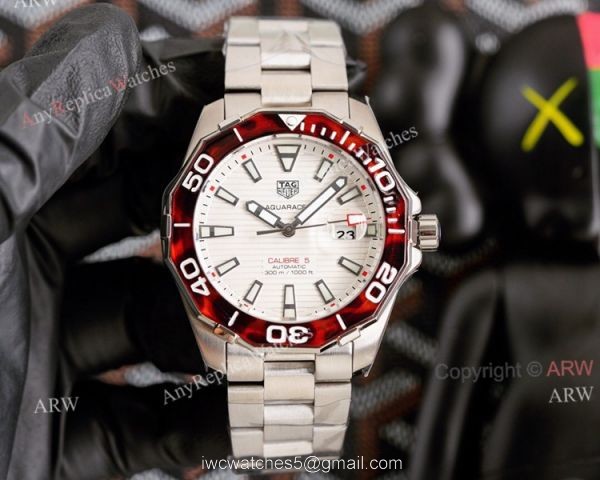 New Tag Heuer Aquaracer Green 43mm Stainless Steel Replica Watches