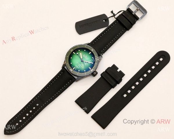 GF Factory Blancpain Fifty Fathoms Bathyscaphe Ceramic Green Dial