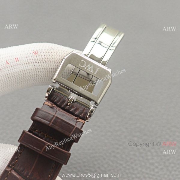 Top Replica IWC Portuguese Moonphase Stainless Steel Case 42MM Men Watch