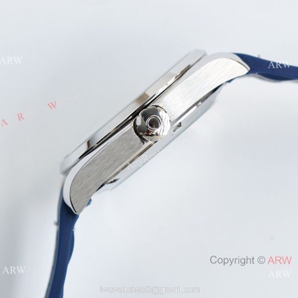 Swiss Quality Omega Aqua Terra 150m Citizen 8215 Watch Silver Wave Dial