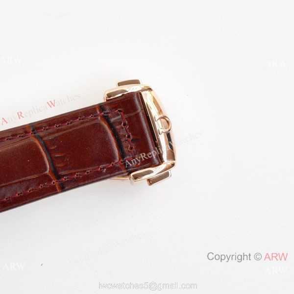 Swiss Quality Omega Aqua Terra 150m Citizen 8215 Rose Gold Leather Strap Watches 41.5mm