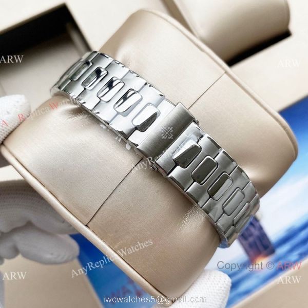 Swiss Quality Patek Philippe Nautilus 5711 Citizen 8215 Stainless Steel Blue Watches