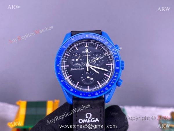 2022 New! Swatch x Omega Bioceramic Moonswatch Mission to Neptune watch Quartz
