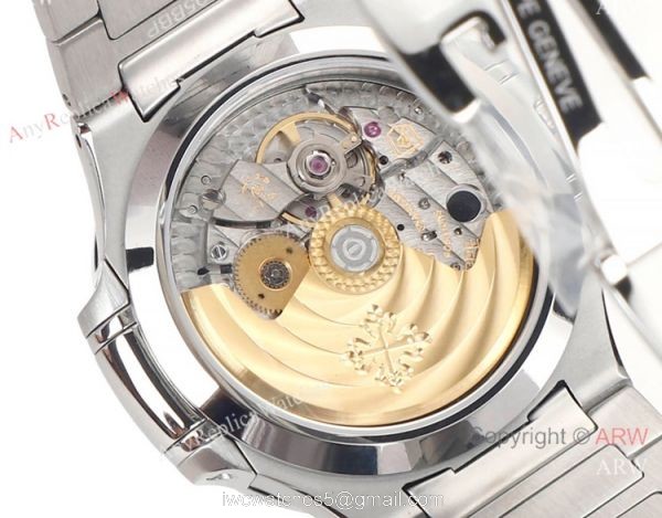 Swiss Cal.324 SC Patek Philippe Lady-Nautilus Watch Stainless steel Diamond bezel
