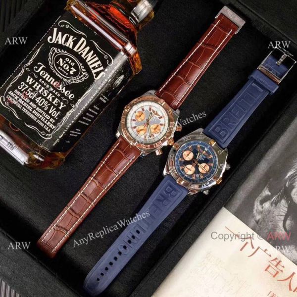 High Quality Breitling Chronomat 01 Watch Rose Gold Sub-dials