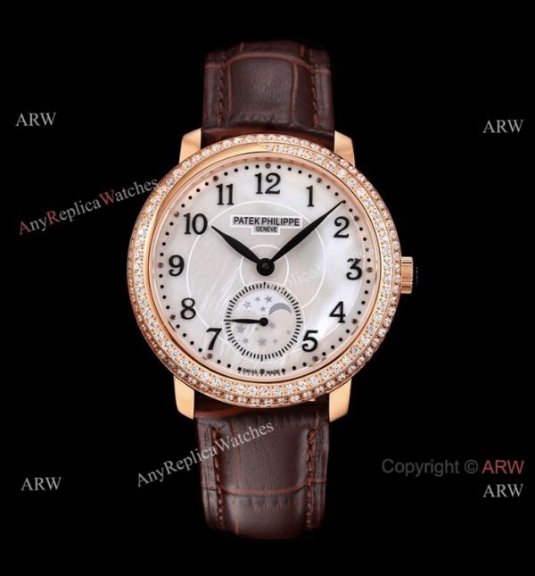 Swiss Grade 1 Patek Philippe Complications 4968r ETA2824 Watch Rose Gold