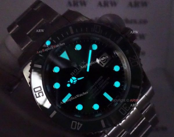 Noob Factory 3135 Replica Submariner Rolex Watch Stainless Steel Blue Dial