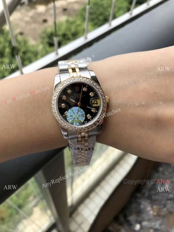 31mm Rolex Datejust Jubilee Diamond Watches Rolex 16233 Fake For Sale