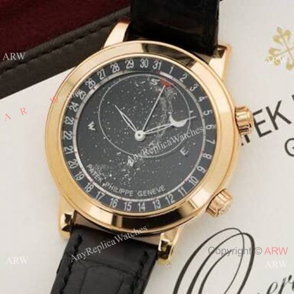 Swiss Replica Patek Philippe 6102P Sky Moon Celestial Stainless Steel Watch