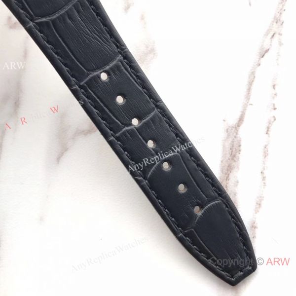 Audemars Piguet Royal Oak Perpetual Calendar Replica Moon Watch Black Leather Strap