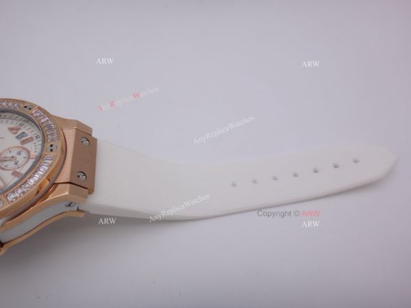 Hublot Geneve Big Bang Replica Watches w Diamond Bezel 41mm For Sale