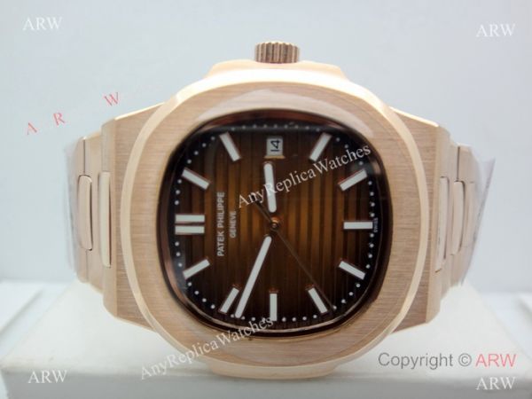 Best Replica Patek Philippe Nautilus Rose Gold Watch 40mm
