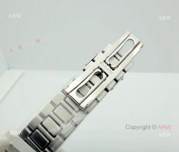 Copy Patek Philippe Nautilus Perpetual Calendar Men Watch Stainless Steel Blue Face