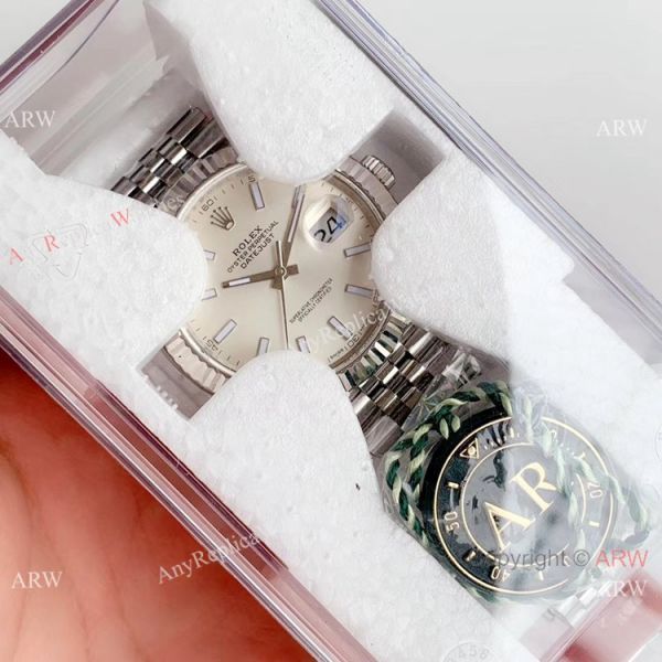 Replica Rolex Datejust II Swiss 2824 White Dial Watch AR Factory