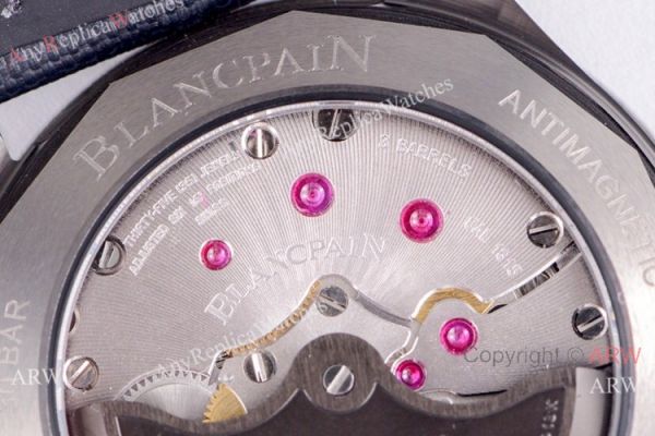 ZF Best 1:1 Replica Blancpain Fifty Fathoms Bathyscaphe Cal.1315 Watch Ceramic Blue Bezel