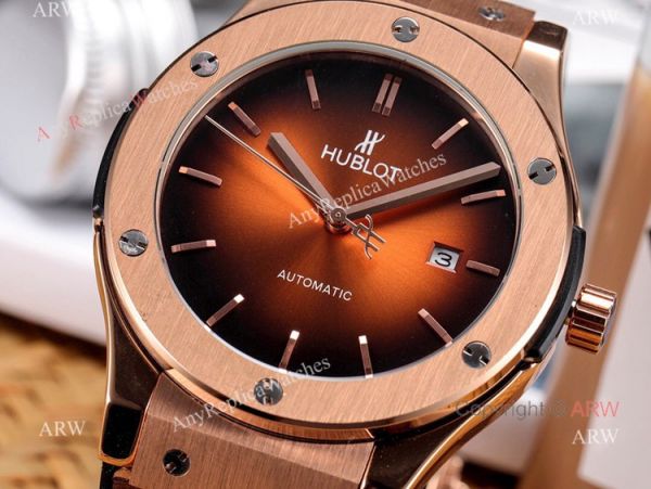 Hublot Classic Fusion Black Steel Watches Buy Replica
