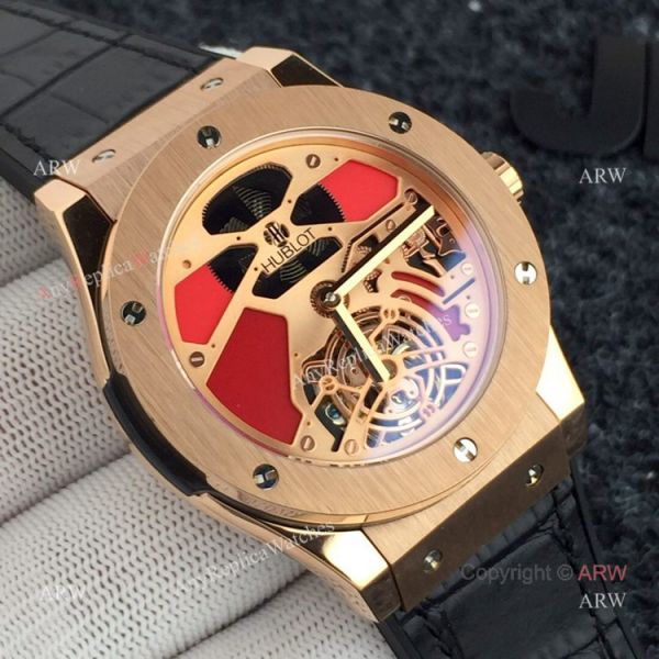 New Fake Hublot Classic Fusion Tourbillon 45mm Watches
