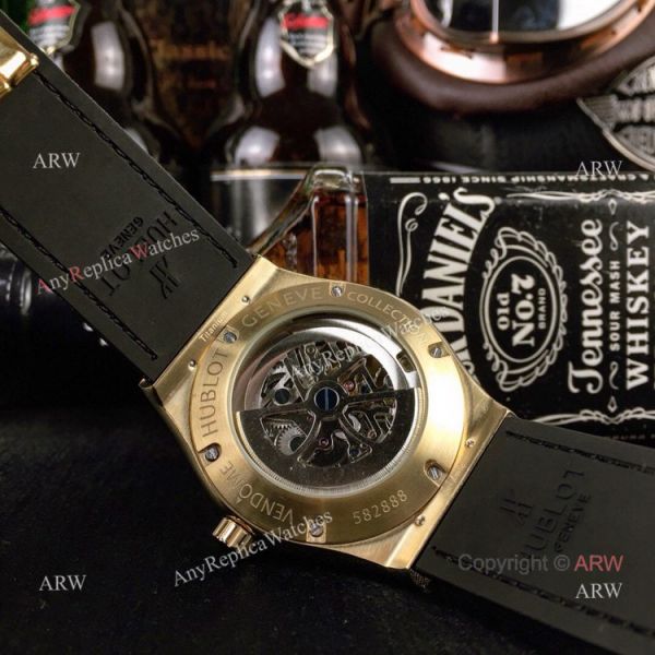 Hublot Classic Fusion Tourbillon Gold Watch Best ARW Replica Watches