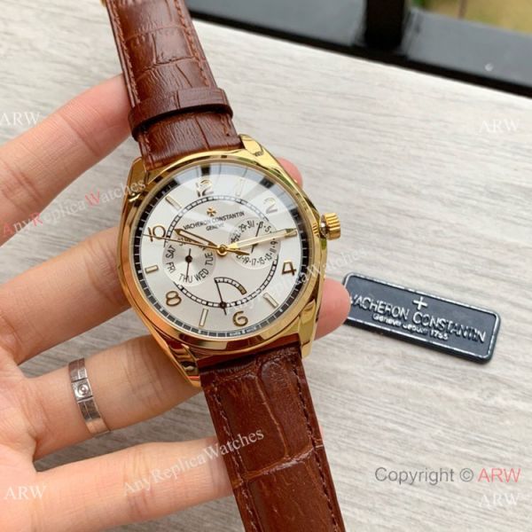New Copy Vacheron Constantin Grand Complications Watch Yellow Gold Silver Dial