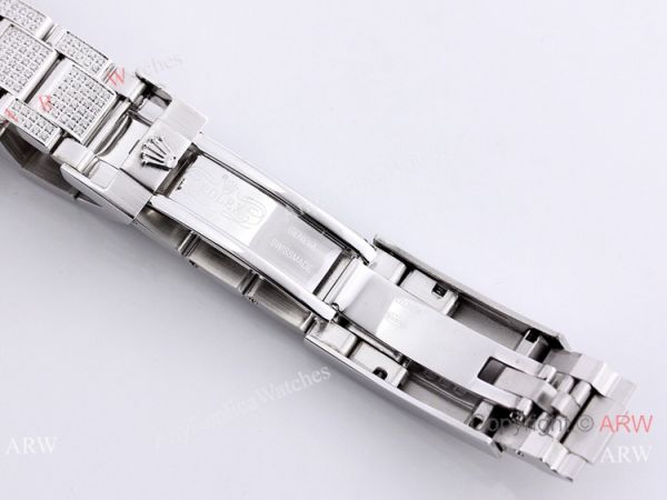 Rolex Submariner Green Dial Iced Out Watch Best Chinese Replica Watches