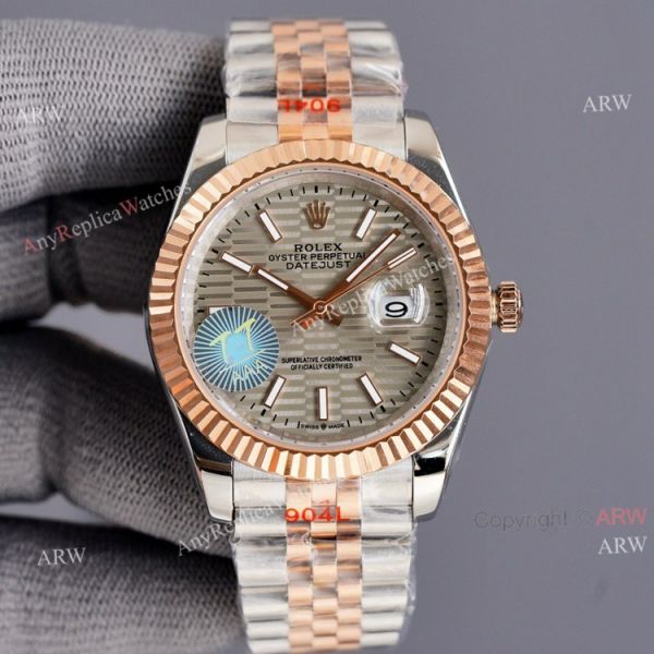 New Rolex Datejust 41 Two Tone Gold Dial Rolex Jubilee Watch Replica