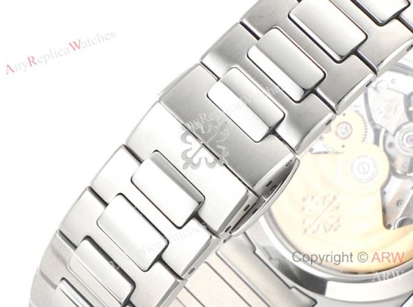 Swiss Cal.324 SC Patek Philippe Lady-Nautilus Watch Stainless steel Diamond bezel